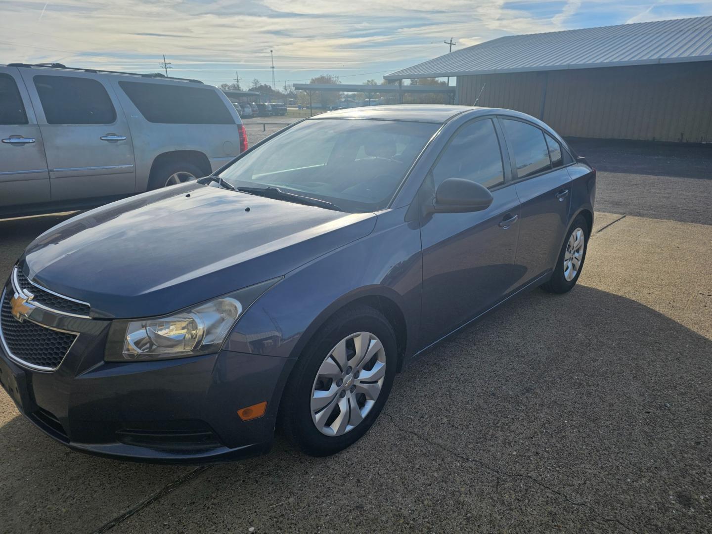 2013 BLUE Chevrolet Cruze LS Auto (1G1PA5SHXD7) with an 1.8L L4 DOHC 16V FFV engine, 6-Speed Automatic transmission, located at 533 S Seven Points BLVD, Seven Points, TX, 75143, (430) 255-4030, 32.313999, -96.209351 - Photo#0